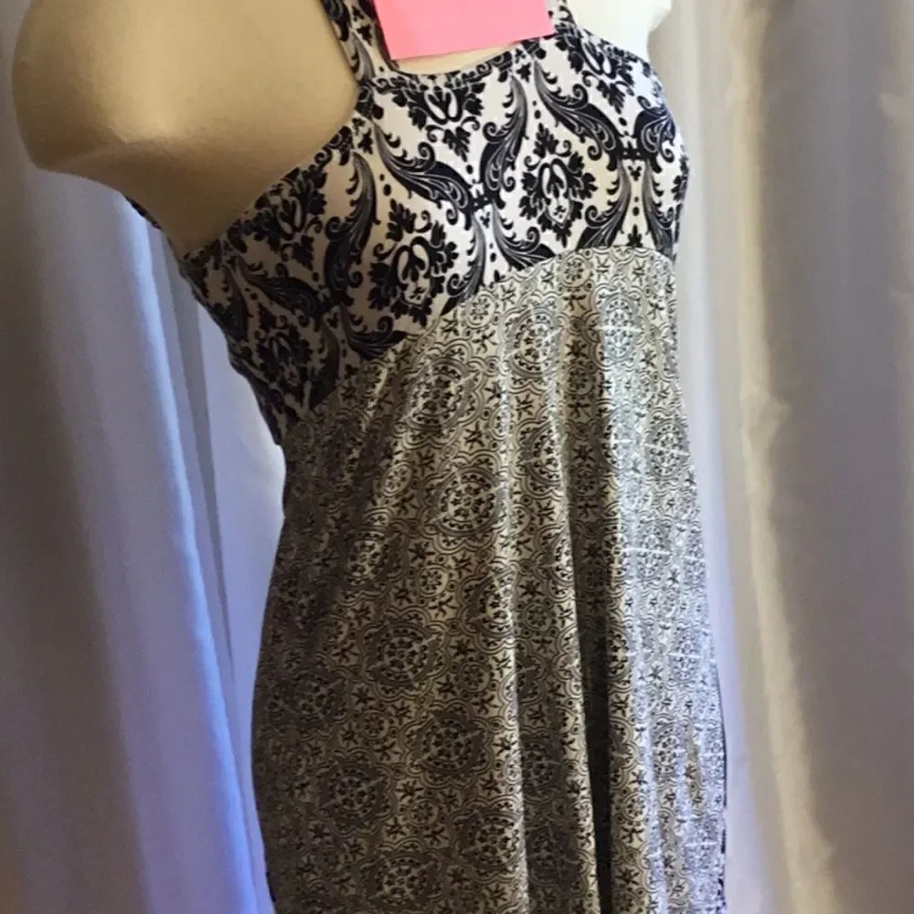 Dress in patchwork design in size medium